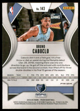 2019-20 Panini Prizm Prizms Ruby Wave #143 Bruno Caboclo