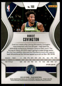 2019-20 Panini Prizm Prizms Ruby Wave #166 Robert Covington