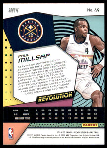 2019-20 Panini Revolution Groove #49 Paul Millsap
