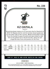2019-20 Hoops #226 KZ Okpala RC