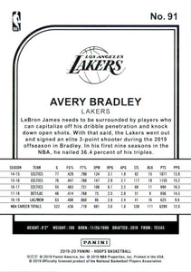 2019-20 Hoops #91 Avery Bradley