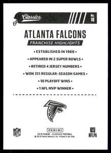 2018 Classics Vintage Logo Stickers #10 Atlanta Falcons