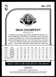 2019-20 Hoops #270 Iman Shumpert