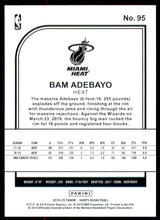 2019-20 Hoops #95 Bam Adebayo