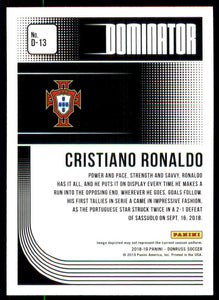 2019 Donruss Dominators #13 Cristiano Ronaldo