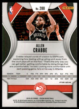 2019-20 Panini Prizm Prizms Pink Ice #200 Allen Crabbe