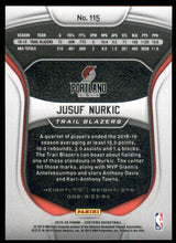 2019-20 Certified Mirror Red #115 Jusuf Nurkic