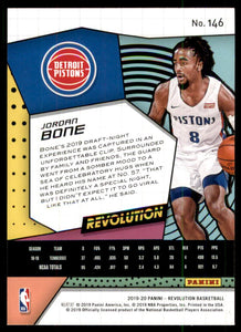 2019-20 Panini Revolution #146 Jordan Bone RC