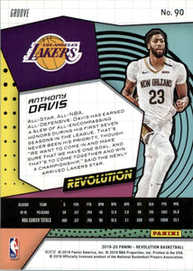 2019-20 Panini Revolution Groove #90 Anthony Davis