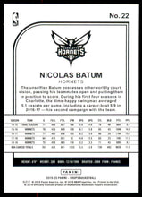 2019-20 Hoops #22 Nicolas Batum