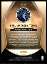 2019-20 Certified Gold Team #27 Karl-Anthony Towns