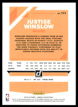 2019-20 Donruss #111 Justise Winslow