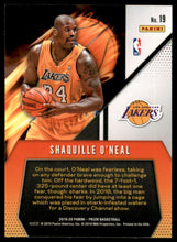 2019-20 Panini Prizm Fearless #19 Shaquille O'Neal