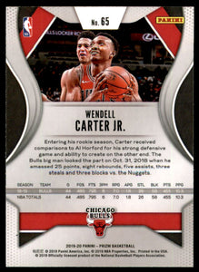 2019-20 Panini Prizm #65 Wendell Carter Jr.