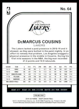 2019-20 Hoops #64 DeMarcus Cousins
