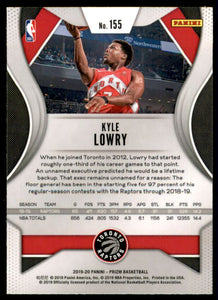 2019-20 Panini Prizm #155 Kyle Lowry