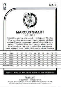 2019-20 Hoops Purple #8 Marcus Smart