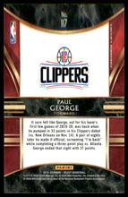 2019-20 Select #117 Paul George