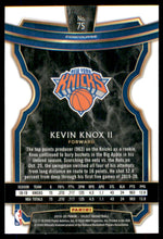 2019-20 Select #75 Kevin Knox II