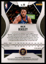 2019-20 Panini Prizm Prizms Silver #86 Malik Beasley