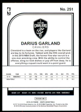 2019-20 Hoops #251 Darius Garland RC