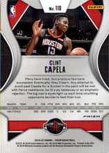 2019-20 Panini Prizm Prizms Hyper #110 Clint Capela