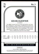 2019-20 Hoops #3 Kevin Huerter