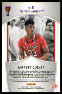 2019-20 Panini Prizm Draft Picks #83 Jarrett Culver CR