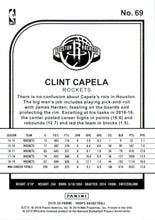 2019-20 Hoops Blue #69 Clint Capela
