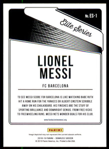 2019 Donruss Elite Series #1 Lionel Messi