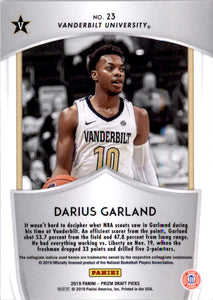 2019-20 Panini Prizm Draft Picks #23 Darius Garland CR