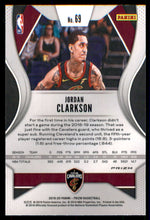 2019-20 Panini Prizm Prizms Green Ice #69 Jordan Clarkson