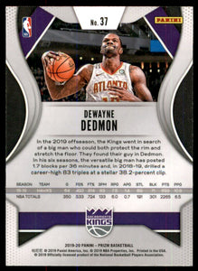 2019-20 Panini Prizm #37 Dewayne Dedmon