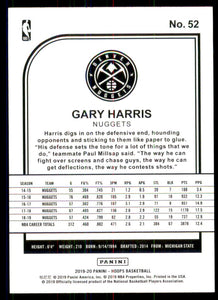 2019-20 Hoops Purple #52 Gary Harris