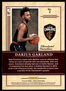 2019-20 Hoops Class of 2019 #2 Darius Garland