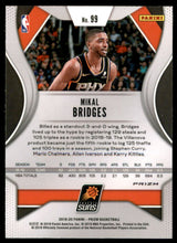 2019-20 Panini Prizm Prizms Hyper #99 Mikal Bridges