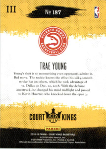 2018-19 Court Kings #187 Trae Young