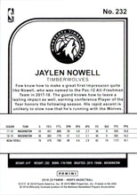 2019-20 Hoops Purple #232 Jaylen Nowell