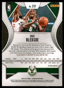 2019-20 Panini Prizm Prizms Silver #231 Eric Bledsoe