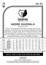 2019-20 Hoops Blue #63 Andre Iguodala