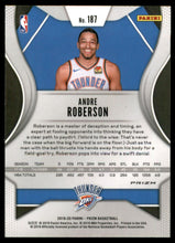 2019-20 Panini Prizm Prizms Premium Blue Shimmer #187 Andre Roberson