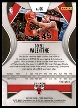 2019-20 Panini Prizm Prizms Silver #66 Denzel Valentine