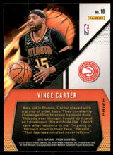 2019-20 Panini Prizm Fearless Prizms Silver #10 Vince Carter