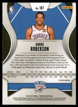 2019-20 Panini Prizm Prizms Orange Ice #187 Andre Roberson