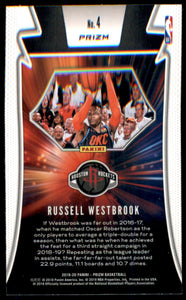 2019-20 Panini Prizm Far Out! Prizms Silver #4 Russell Westbrook