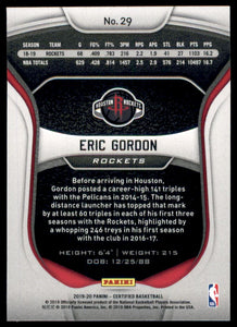 2019-20 Certified #29 Eric Gordon