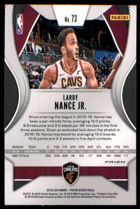 2019-20 Panini Prizm Prizms Hyper #73 Larry Nance Jr.