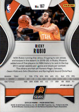 2019-20 Panini Prizm Prizms Hyper #167 Ricky Rubio