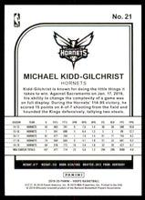 2019-20 Hoops Blue #21 Michael Kidd-Gilchrist