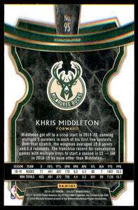 2019-20 Select #95 Khris Middleton